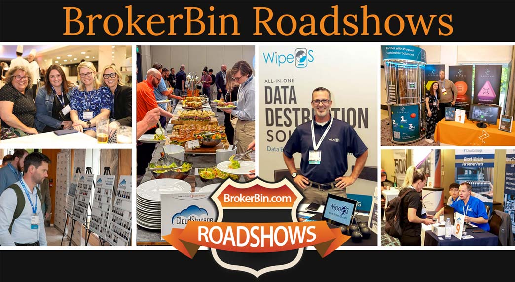 BrokerBin Roadshows Collage